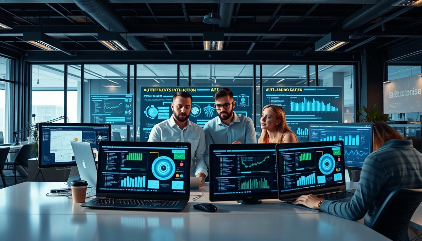 AI software platform and intelligent automation tools